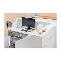 Wave reception desk